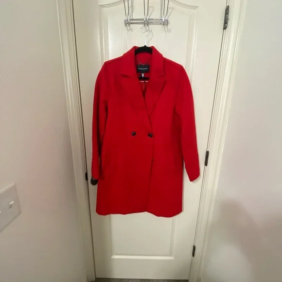 NEW 🤩🤩BCBG wool blend trench coat 🤩🤩 - Picture 2 of 11